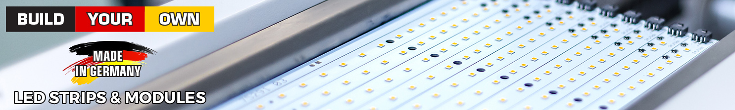 Understanding the complexity of building LED lighting products, we’ve created a simplified design process so you can easily personalize and configure your custom LED modules or strips.